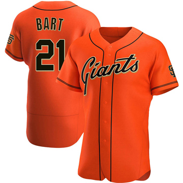 Joey Bart Signed Giants Orange Jersey (JSA COA) San Francisco Rookie C –  Super Sports Center